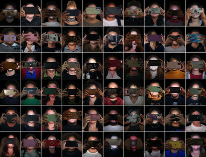 The virtual window - a Photographic Art Artowrk by Vidaña